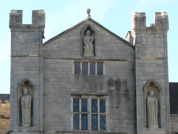 The Knights' Chamber from the outside, 25 Minster Precincts, Peterborough